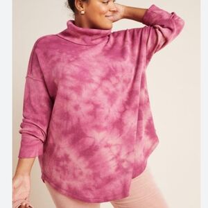 Maeve Anthropologie Ainsley Tie Dye Thermal Top sz XS